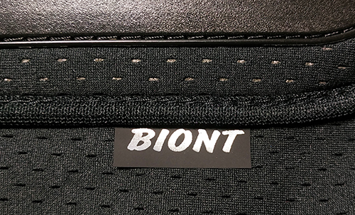 Ярлык с логотипом Biont